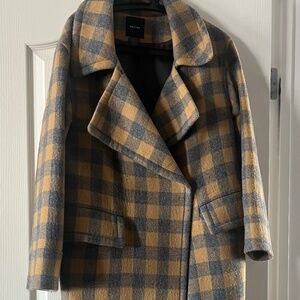 Smythe Peaked Lapel Coat - US4